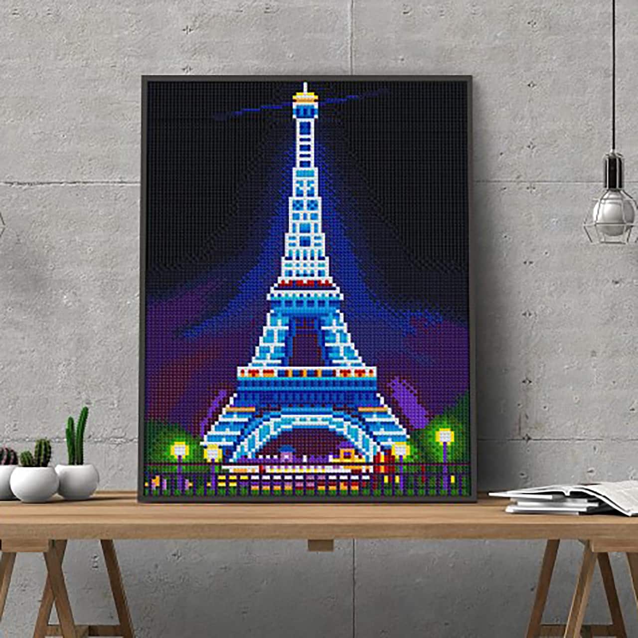 Sparkly Selections Eiffel Tower Glow in the Dark Diamond Art Kit